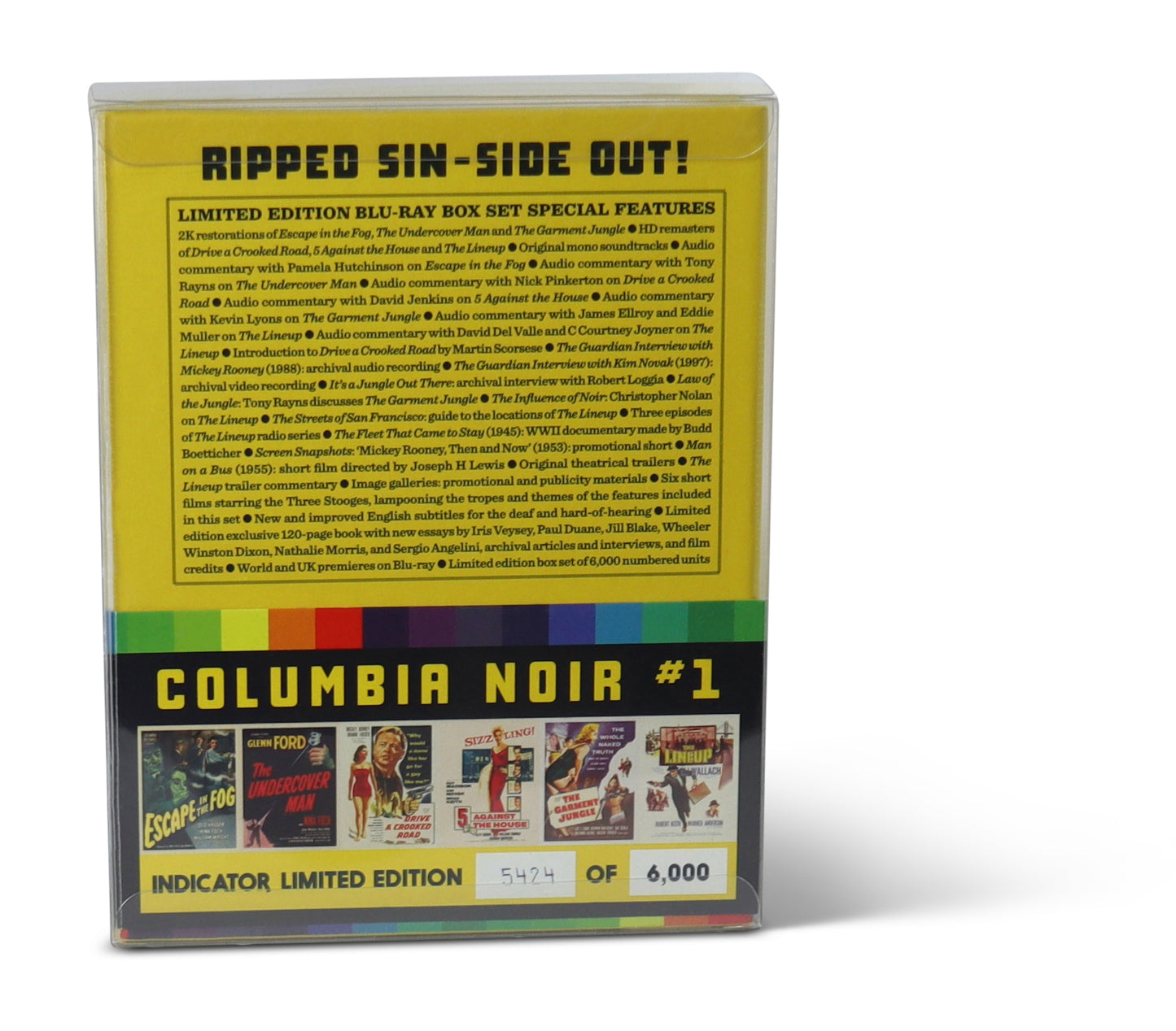 Ci-IN1 Indicator Columbia Noir Box Set Protectors